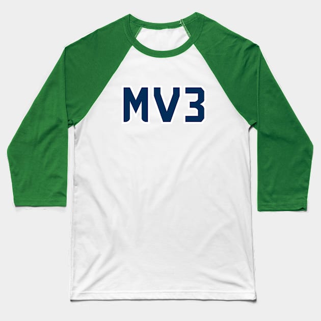 MV3 - Green Baseball T-Shirt by KFig21